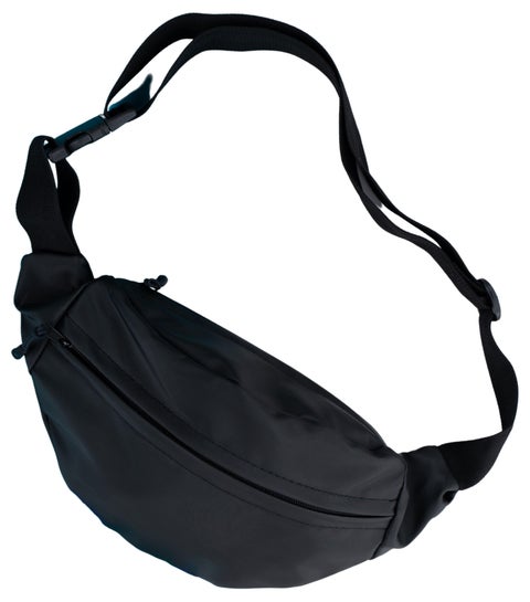 Diva Pro Fashionable Medium Large Personal Items Bag Lightweight Travel Hiking Running Walking Cycling Practical Easy Carry Wallet Black