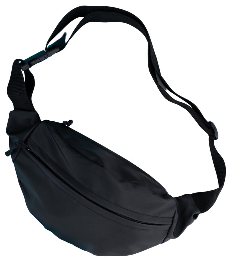 HIGH LINE STORE Diva Pro Fashionable Medium Large Personal Items Bag Lightweight Travel Hiking Running Walking Cycling Practical Easy Carry Wallet Black - Image 1