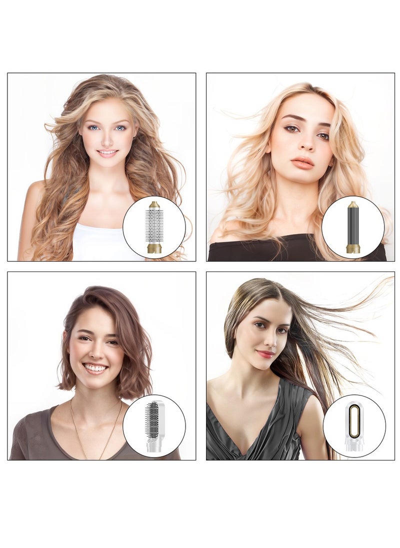 General - 5-in-1 multi-function curling iron, high-speed brushless hot air curling iron, automatic curling iron straight curling iron for blow drying, styling, straightening, styling and fluffing - Image 1