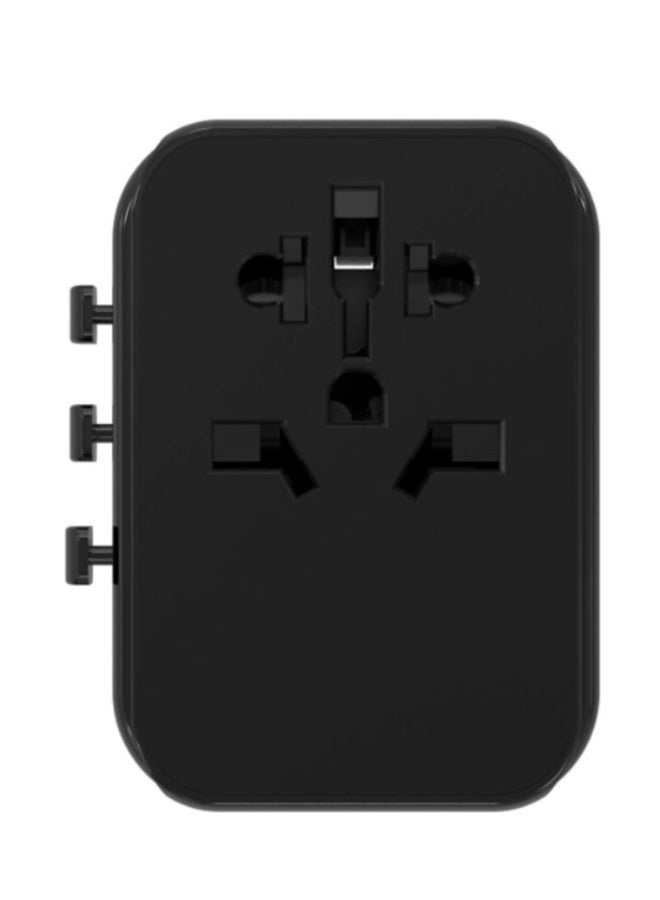ACEFAST Z11 2500W Universal Travel Adapter - Supports all plugs with dual safety fuses - Black - Image 3