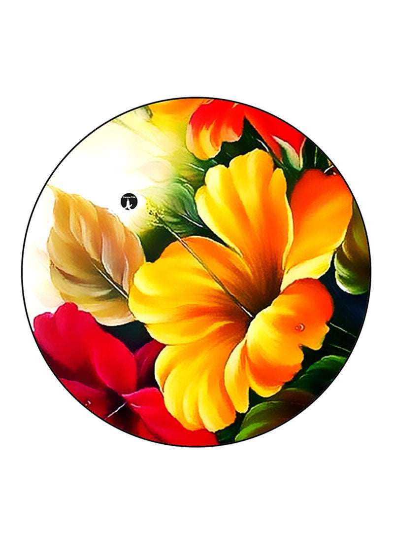 RKN Flowers Printed Fridge Magnet  Multicolour - Image 1