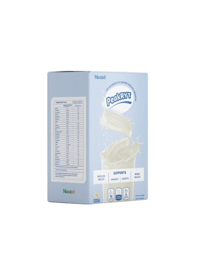 ماكسيفيت بيكريت - بنكهة الفانيليا - 360 جرام - 10 آكياس - Image 1