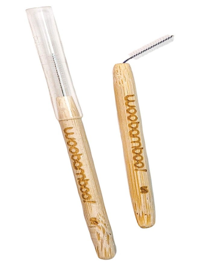 Woobamboo eco Friendly Bamboo Small interdental Brushes, 8 Pack - Image 3