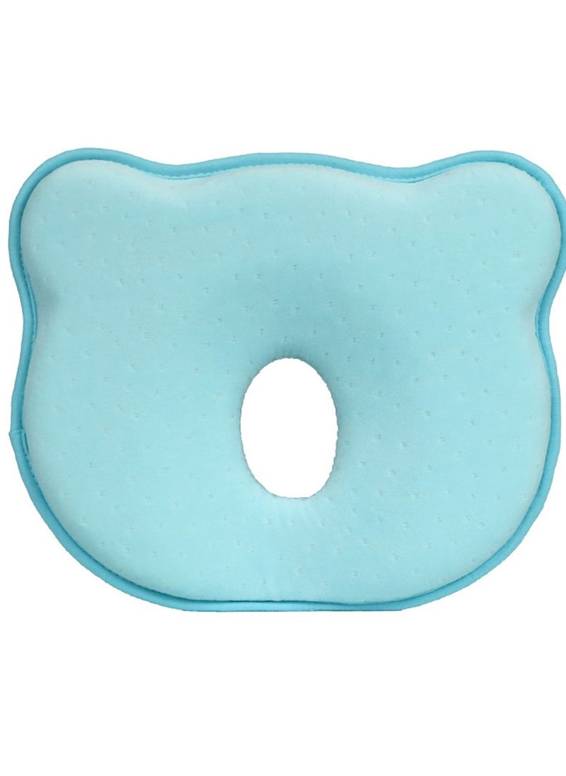 BreeJooy - Baby head shaped pillow, 3D memory foam baby pillow for newborn and infant, neck support (0-12 months) - Image 1