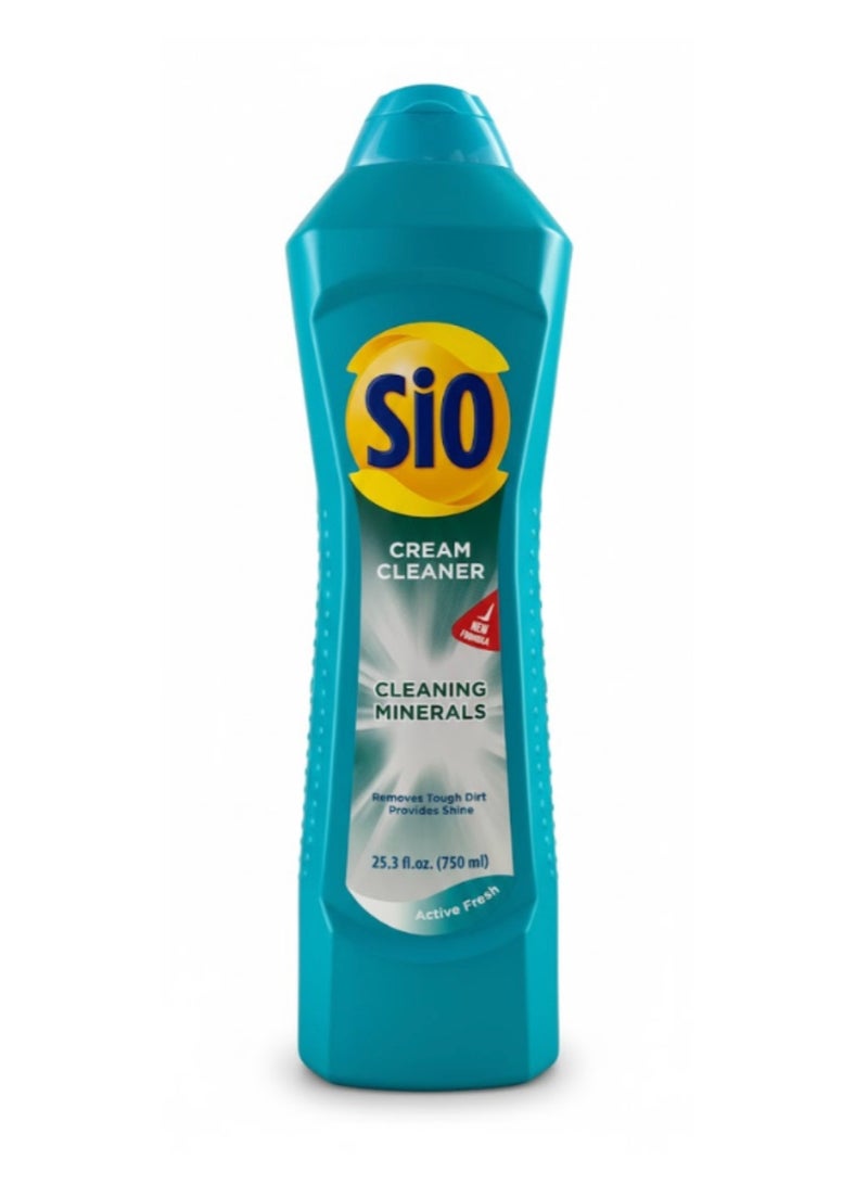 SIO Cream Cleaner – Powerful Cleaning with Active Fresh Scent – 750ml