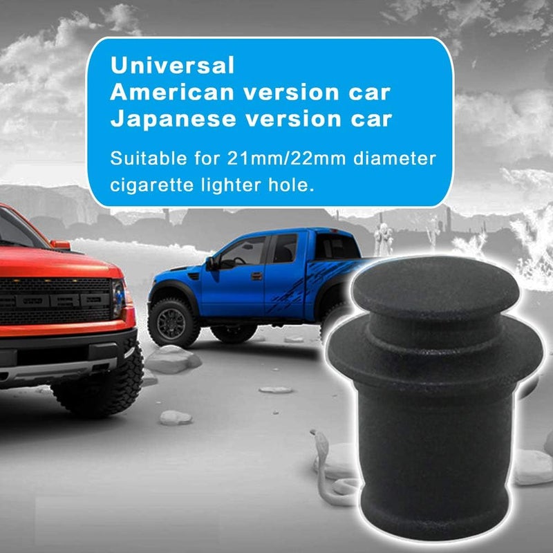 IZTOR Cigarette Lighter Cover Cap - Waterproof Dustproof 4 Pack for 12V Outlet - Image 5