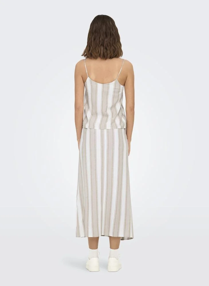 ONLY Onljakiri Linen Singlet Top
