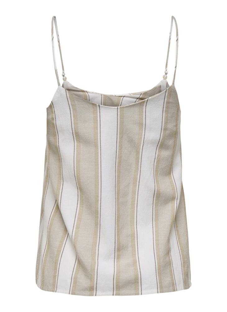 Onljakiri Linen Singlet Top