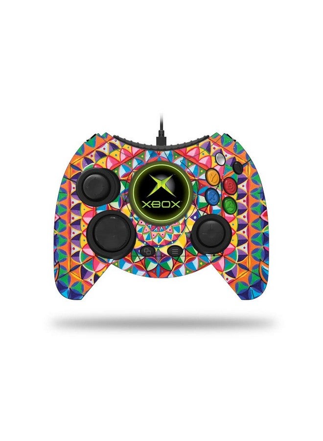 مايتي سكينز غلاف Mightyskins متوافق مع وحدة تحكم Microsoft Xbox One Hyperkin Duke Rainbow Kaleidscope | غطاء مغلف من الفينيل واقٍ ومتين وفريد من نوعه | سهل التركيب والإزالة | صنع في الولايات المتحدة الأمريكية - Image 1
