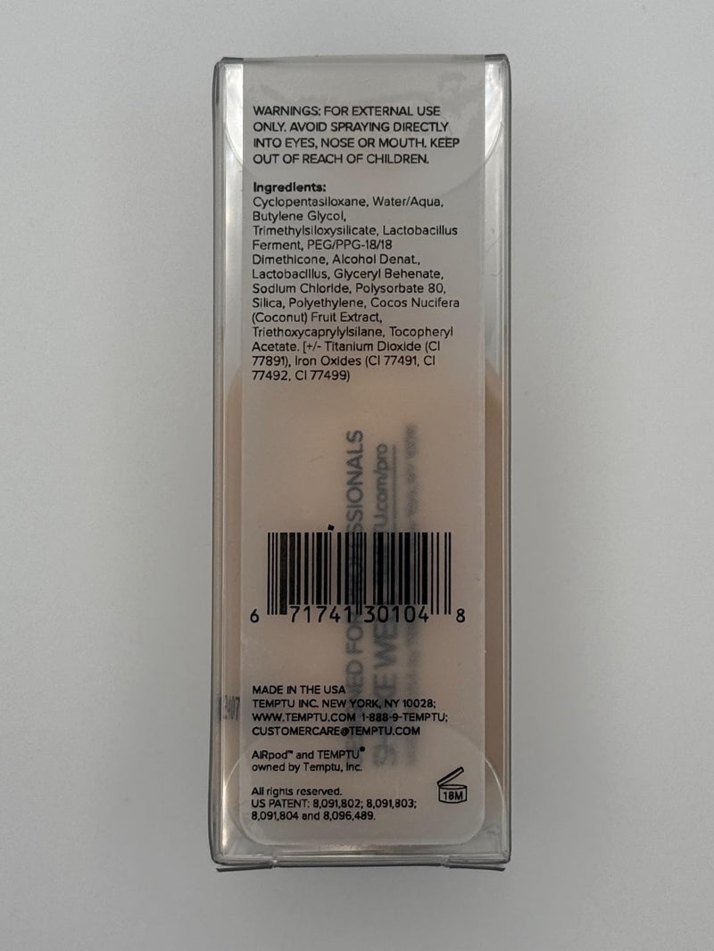 TEMPTU S/B Silicone-Based Airbrush Foundation: Professional Long-Wear Liquid Makeup, Sheer To Full Coverage For A Hydrated, Healthy-Looking Glow & Luminous, Dewy Finish On All Skin Types, 004 Sand, 1 Fl Oz - Image 5