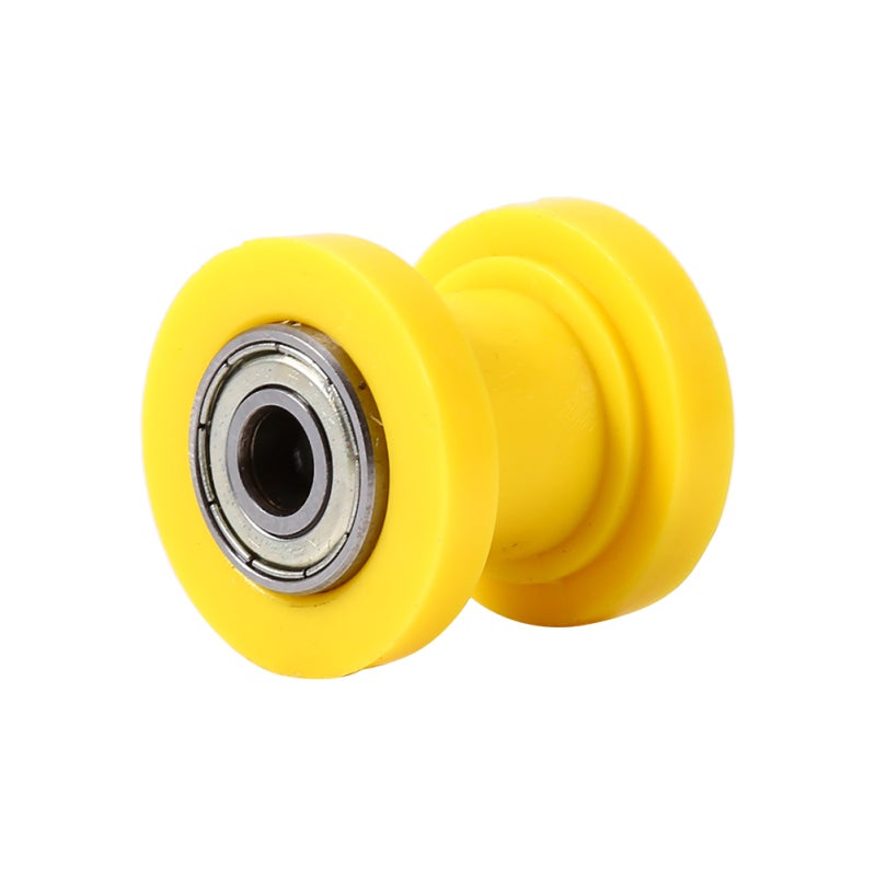 Chain Roller 8mm Inner Diameter Heavy Duty Bearings Tensioner Guide Wheel - Nylon Wheel Chain Alignment for Dirtbike Pit Bike Motorized Bicycle Swing Arm - Image 4