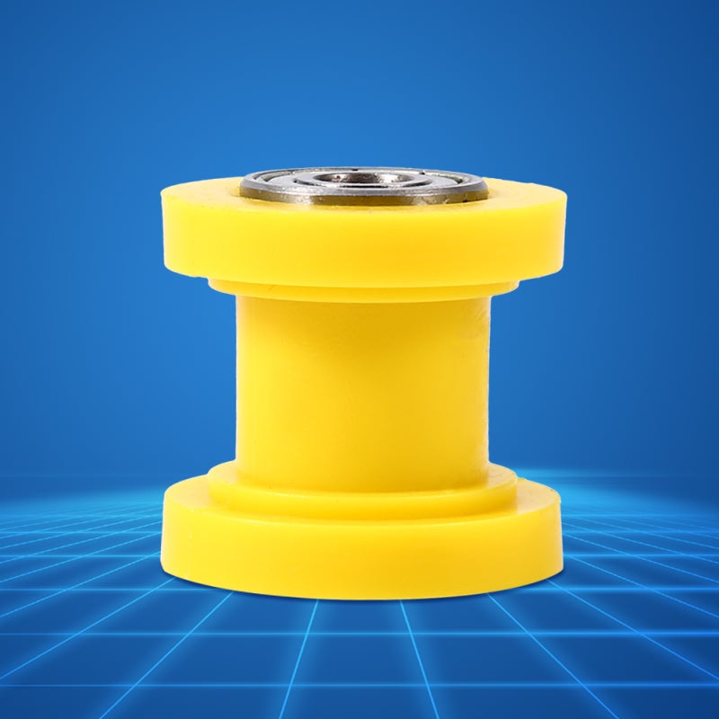Chain Roller 8mm Inner Diameter Heavy Duty Bearings Tensioner Guide Wheel - Nylon Wheel Chain Alignment for Dirtbike Pit Bike Motorized Bicycle Swing Arm - Image 1