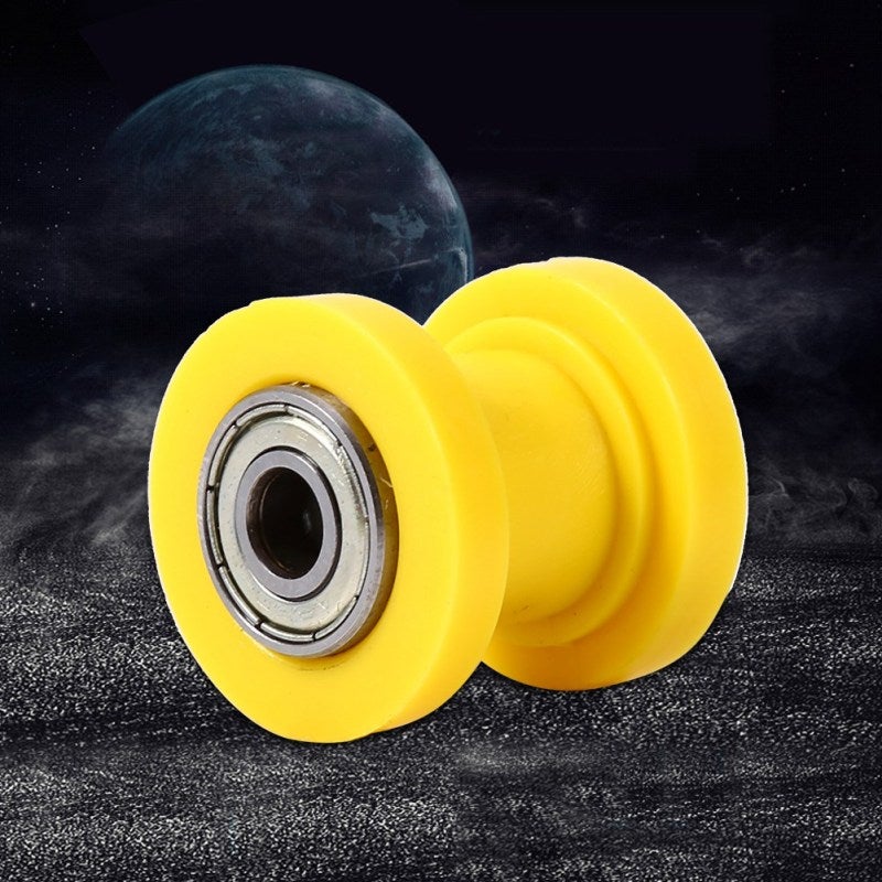 Chain Roller 8mm Inner Diameter Heavy Duty Bearings Tensioner Guide Wheel - Nylon Wheel Chain Alignment for Dirtbike Pit Bike Motorized Bicycle Swing Arm - Image 2