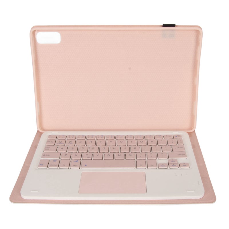 Tablet Keyboard BT Magnetic Case Pencil Holder Precise Cutout Wireless Keyboard for Tab P11 2nd Gen Pad Plus 2023 11.5in Pink - Image 4