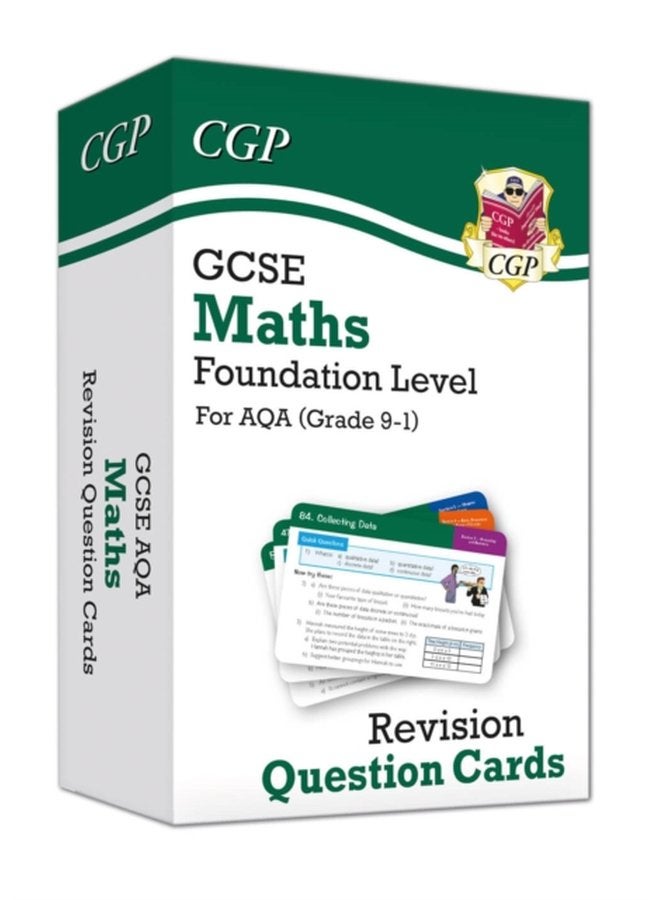 GCSE Maths AQA Revision Question Cards Foundation - Hardback