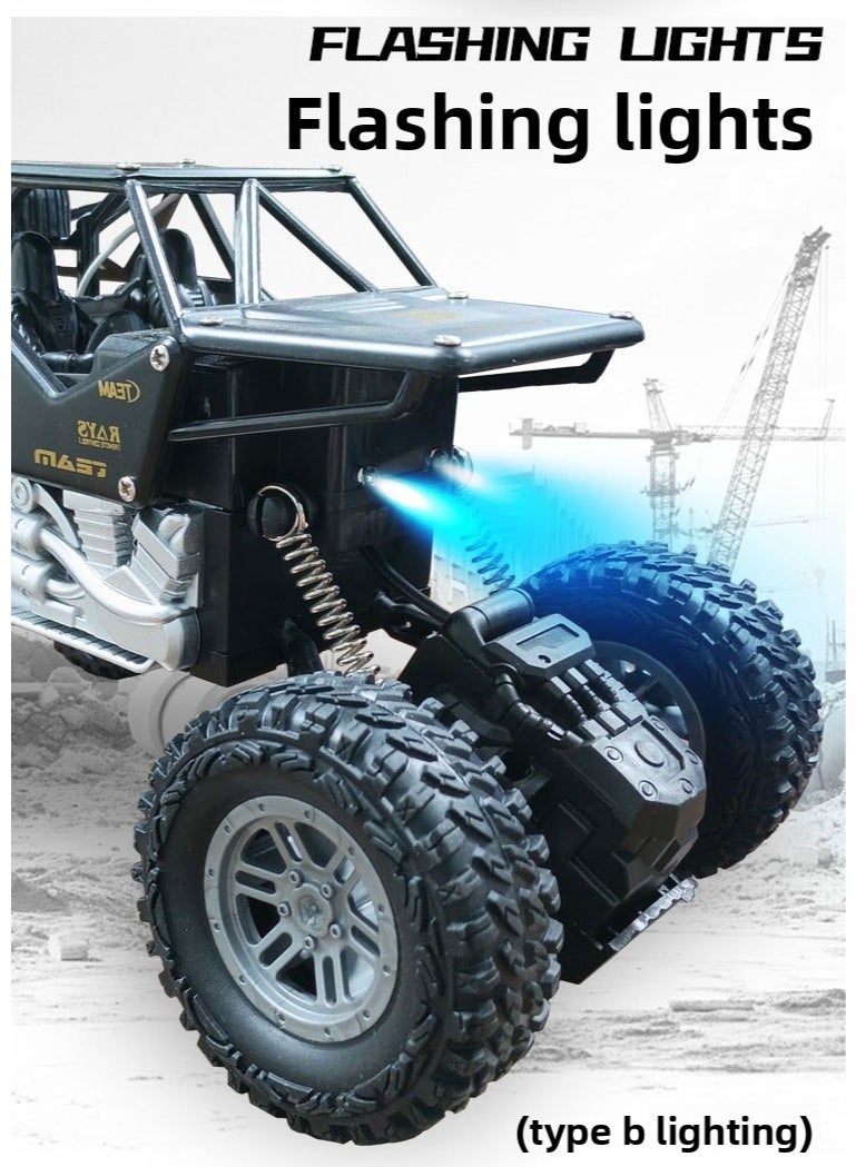 Alloy Four-Wheel Drive Remote Control Climbing Spray Off-Road Vehicle, Shock-Resistant Wireless Charging, Children's Toys, 7-14 Year - Image 3