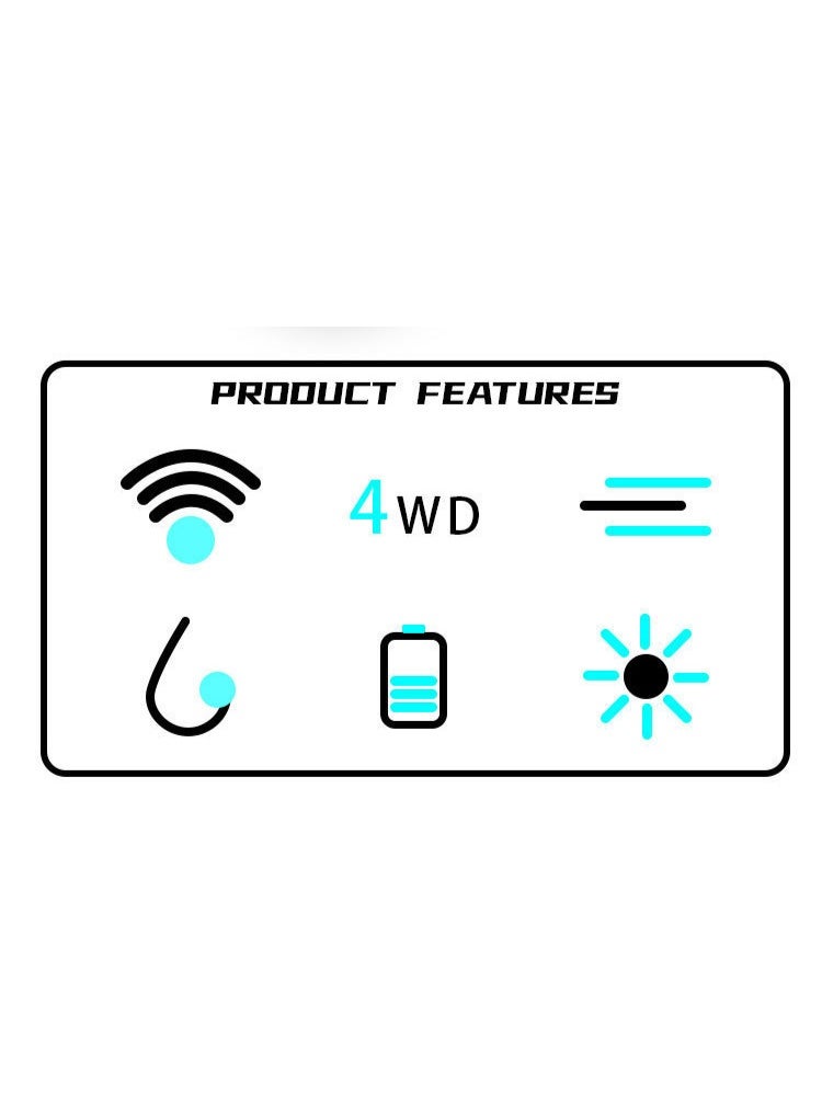 Alloy Four-Wheel Drive Remote Control Climbing Spray Off-Road Vehicle, Shock-Resistant Wireless Charging, Children's Toys, 7-14 Year - Image 4