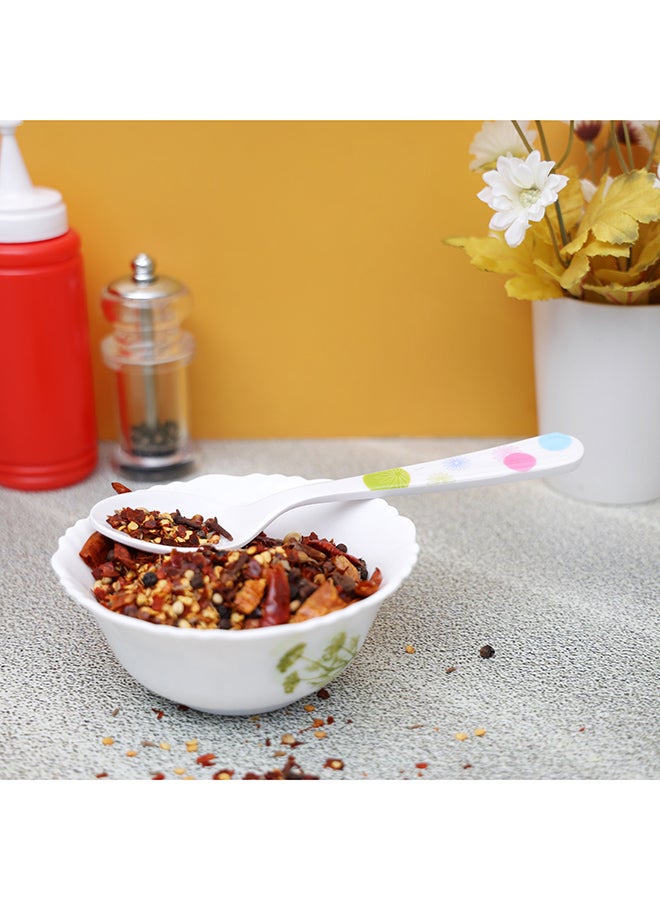 Royalford Melamine Table Spoon White - Image 3