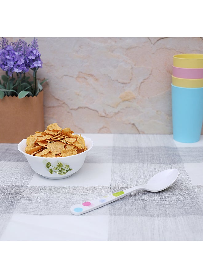 Royalford Melamine Table Spoon White - Image 2