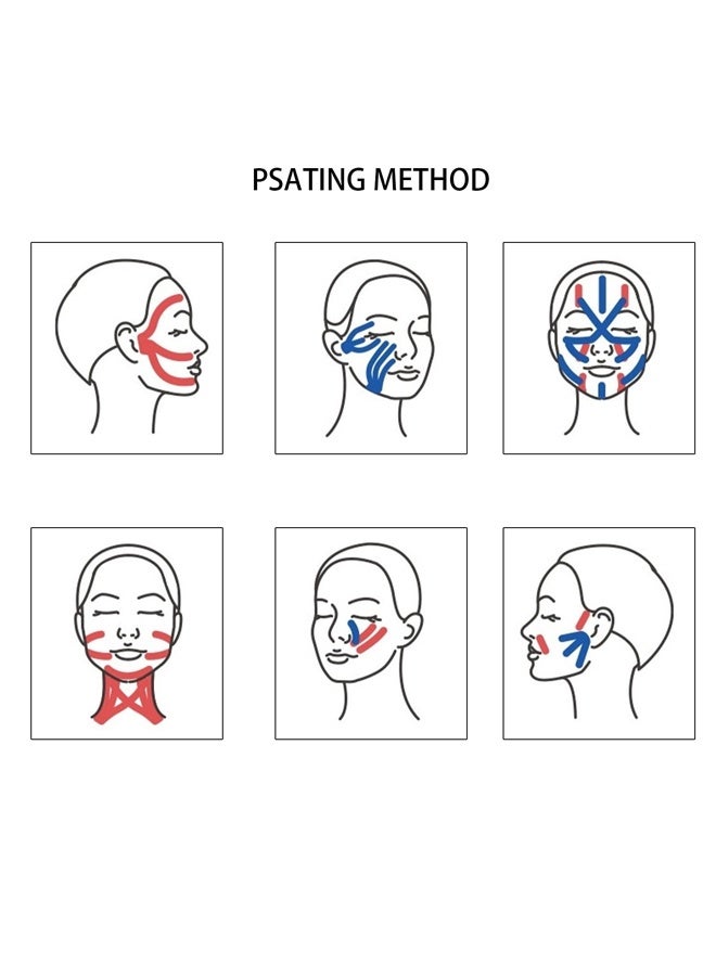 FRISKY 2 Rolls Face Tape Facial Myofascial Lift Tape Anti Wrinkle Patches Face Toning Belts Freeze Stickers Neck Lift Tape for Firming And Tightening Skin - Image 5