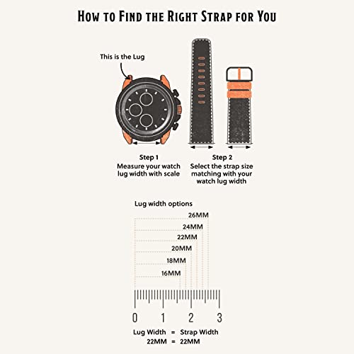 Fossil Men's 22mm Silicone Interchangeable Watch Band Strap, Color: Black (Model: S221304) - Image 5