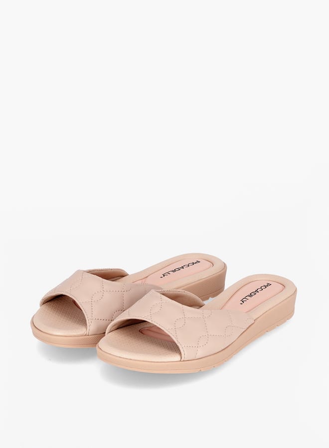 Piccadilly Women Open Toe Slip-On Sandals - Image 1