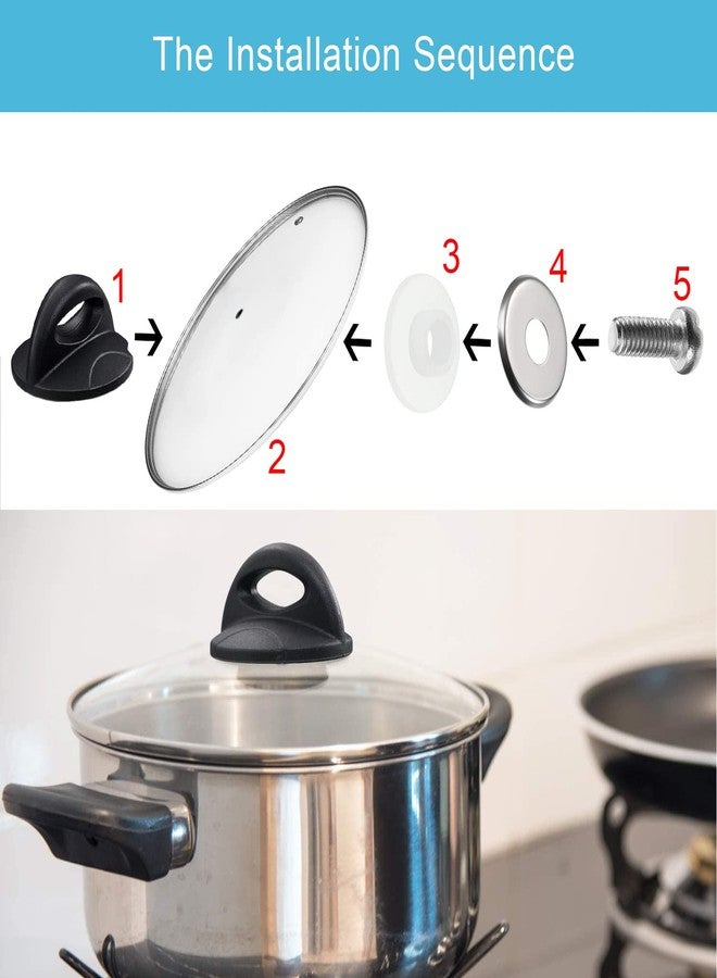 ZUIHUI Universal Pot Lid Replacement Knobs Pan Lid Holding Handles for rival Crockpot Replacement Lid parts Handle(1 Pack) - Image 3