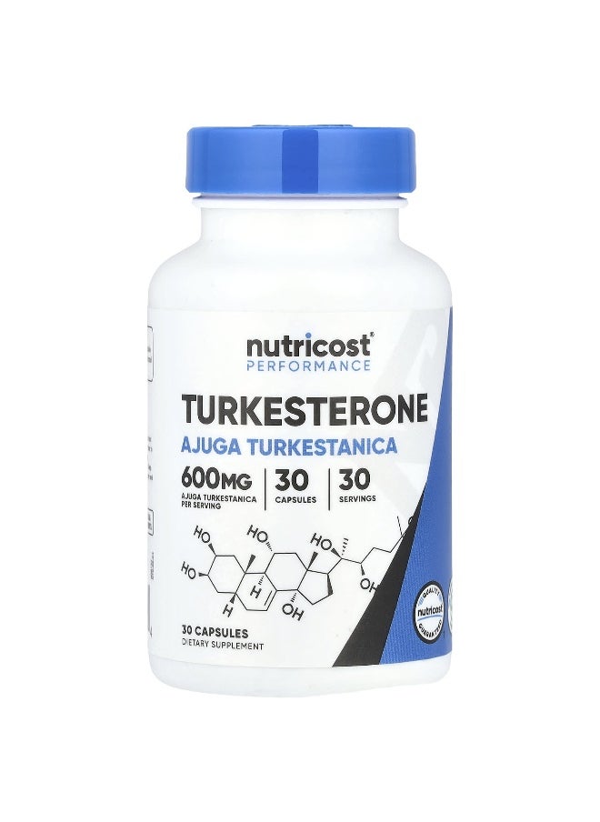 Nutricost - Nutricost, Performance, Turkesterone, 30 Capsules - Image 1