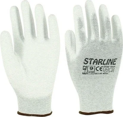 Starline E-42 Antistatic Pu Glove No: 9