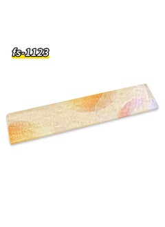Stone Pattern Acrylic Water Ripple Keyboard Hand Rack Comfortable High Wrist Pad Creative Wrist Rack Multi-Size Dirty Resistance-Colour:360*80*10mm-Pattern:fs1123