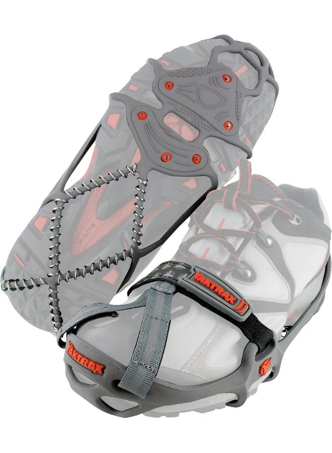Yaktrax Run Traction Cleats for Running on Snow and Ice (1 Pair), Large - Image 1