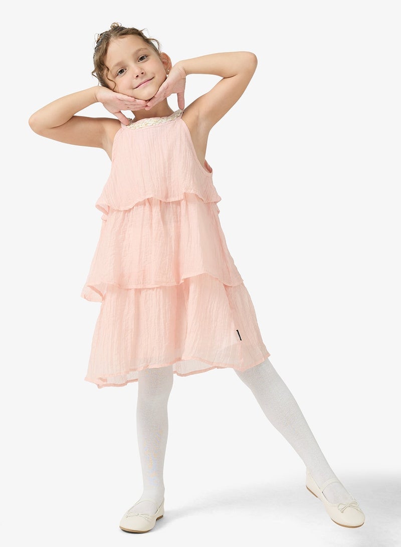Pinata Tiered Halter Occasion Dress - Image 2