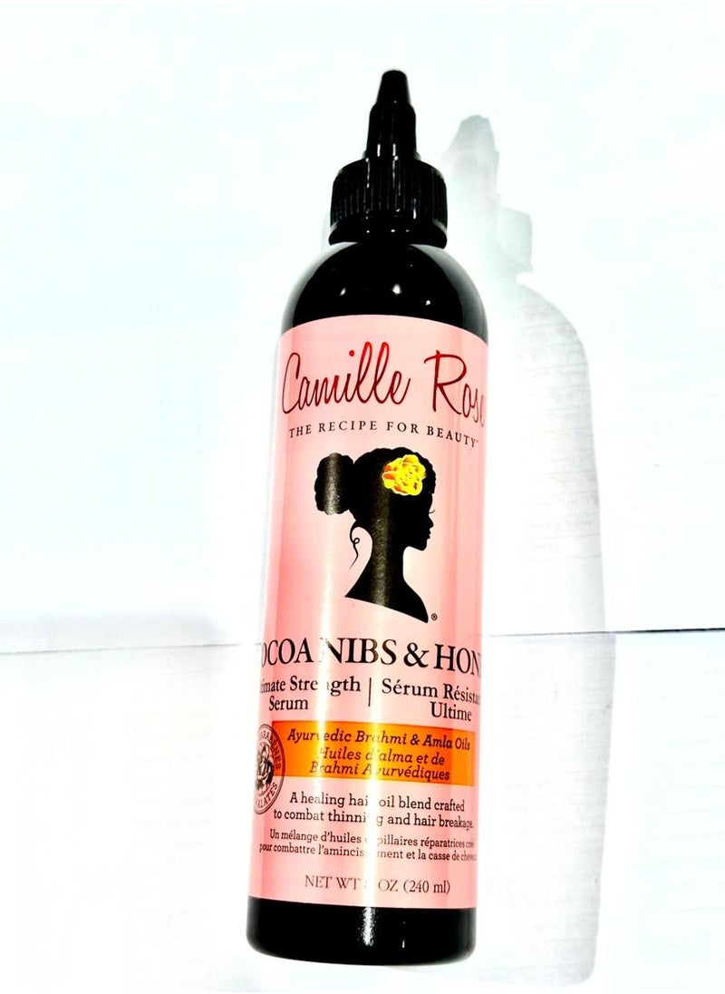 Camille Rose Naturals - Camille Rose Cocoa Nibs + Honey Ultimate Strength Serum 8‏ - Image 1