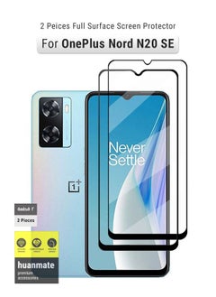 Edge to Edge Full Surface Screen Protector For OnePlus Nord N20 SE Black/Clear