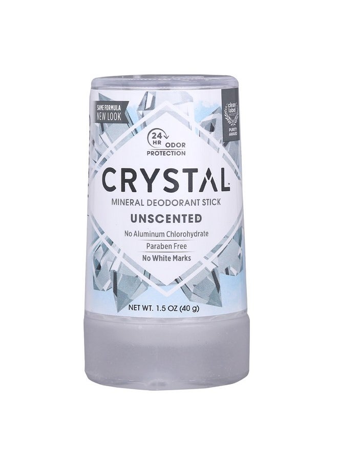 CRYSTAL ESSENCE CRYSTAL Deodorant Mineral Deodorant Stick, Travel, 1.5 Ounce  - Image 1