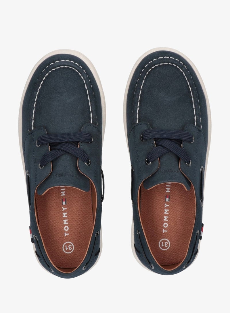 TOMMY HILFIGER Kids Lace Up Low Top Sneakers - Image 3