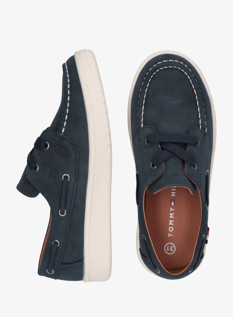 TOMMY HILFIGER Kids Lace Up Low Top Sneakers - Image 4