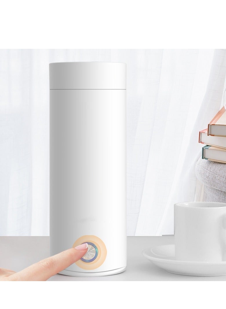 إم مياويان إبريق شاي كهربائي للسفر قابل للنقل صغير مصغر للقهوة، فنجان كهربائي معزول متكامل، إبريق صغير صحي تلقائي، سخان مياه شخصي، فولاذ مقاوم للصدأ 304، مناسب للاستخدام في المنزل والمكتب" - Image 2