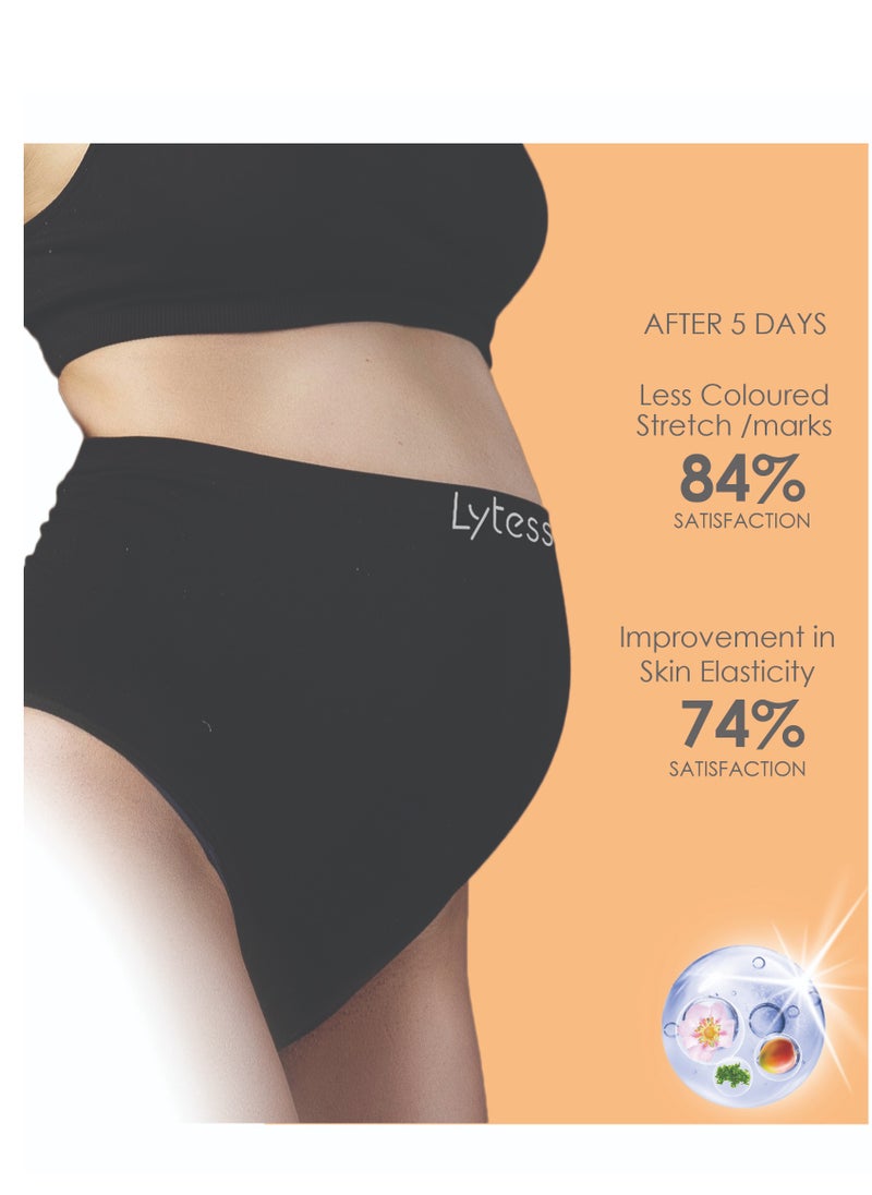 Lytess Lytess Anti-Stretch Mark High Waist Maternity  Brief, Black  - Image 2