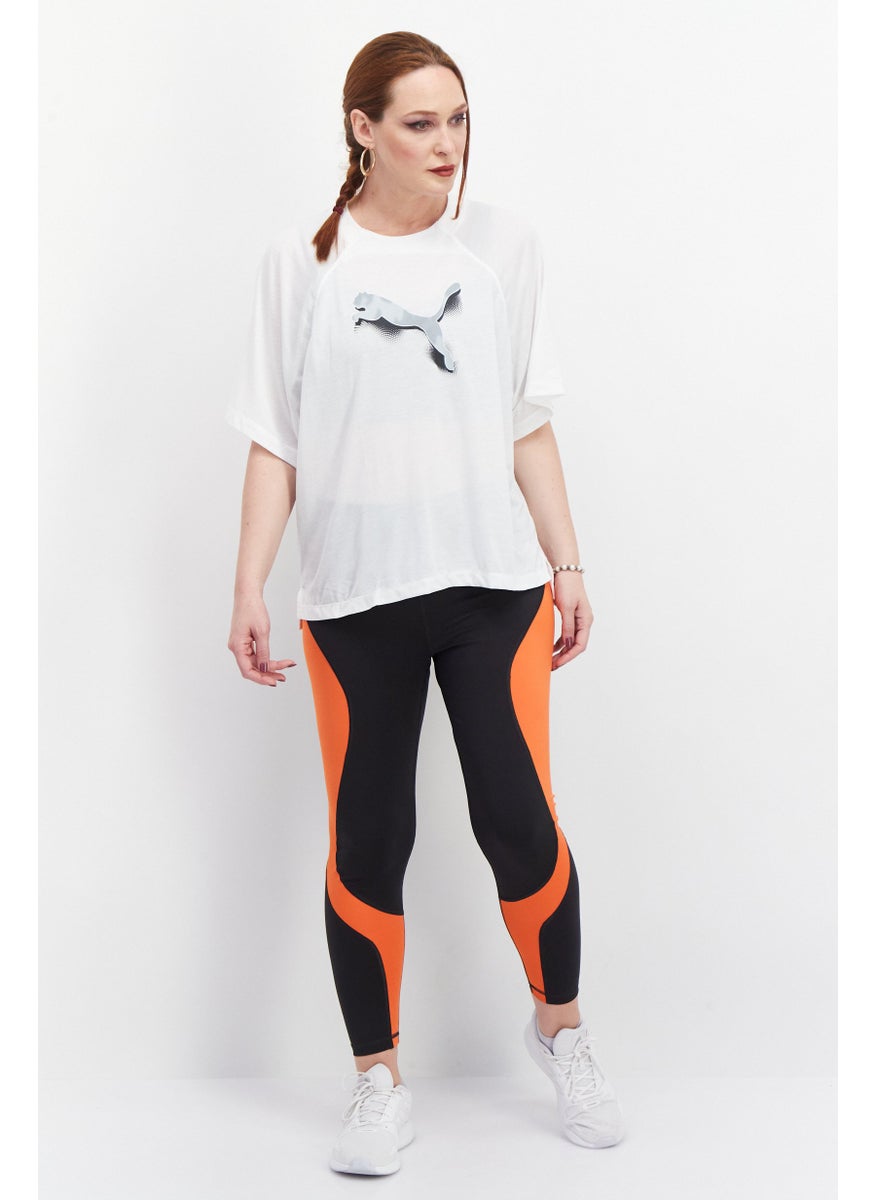 PUMA Women Sportswear Fit Training Top, White  - Image 3