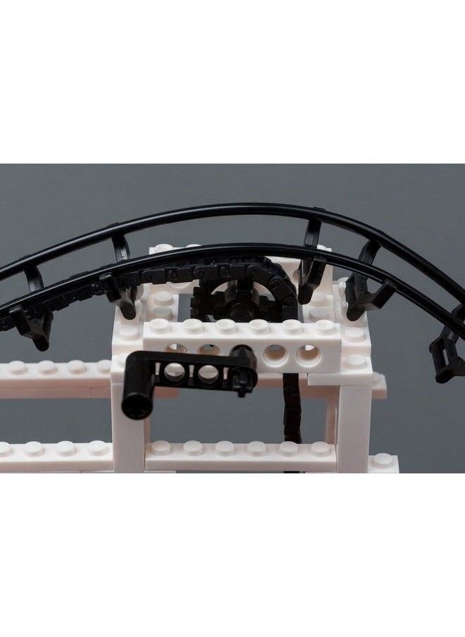 CDX BLOCKS - : Little Dipper 332 Pcs Building Brick Set Gravity Powered Roller Coaster Model Promotes Stem Learning - Image 1