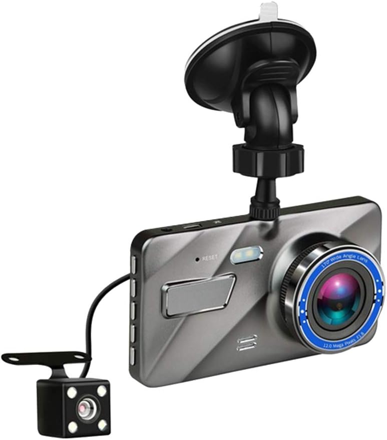 كلاراكو كاميرا DVR للسيارة بدقة FHD 1080P مع عدسة مزدوجة للرؤية الخلفية وكاميرا ADAS Starlight Dashcam مسجلة - Image 1