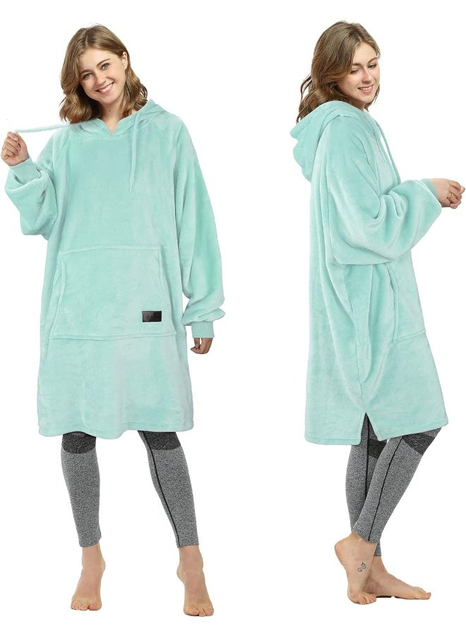 Catalonia Catalonia boys Hoodie Sweatshirt Kids Oversized Blanket Sweatshirt, Sherpa Fleece Hoodie, Super Soft Warm Comfortable Pullover with Large Front Pocket for Boys Girls Teens (7-13 yr) - Image 1