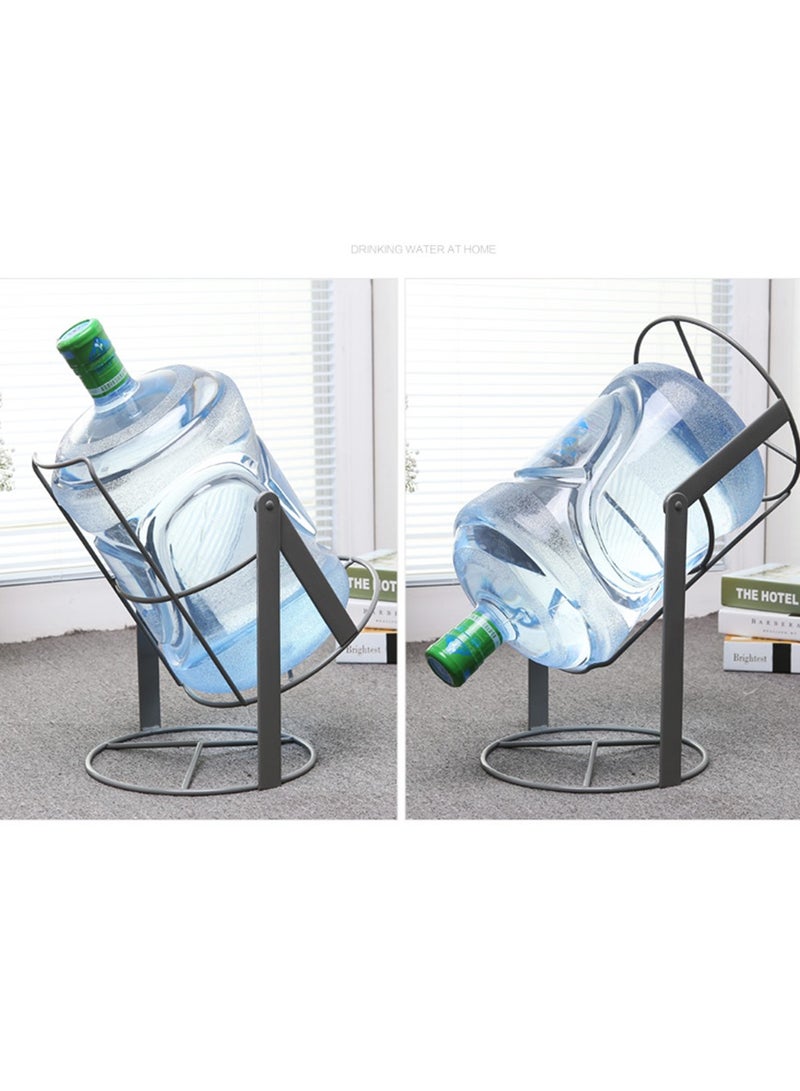 ياميم موزع زجاجات مياه بسعة 5 جالون بدون استخدام اليدين مع قبضة مضادة للانزلاق لسهولة الوصول إليها - Image 1