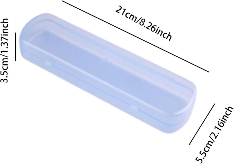 Toothbrush Case - Dustproof Portable Organizer Holder | Toothbrush Organizer Case | for Bathroom Sink Vanity Camping RV Road Trip Women Men Teens - Image 5