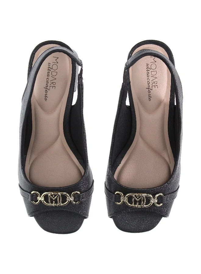 MODARE Mid Heels Sandals for Women – Sling Back Heel Sandals for Girls with Ankle Strap
