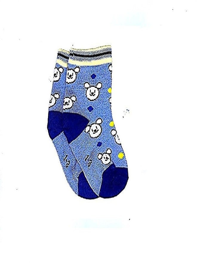 Krystle Unisex Cotton Socks For Kids (Pack Of 12) (1-2Years) - Image 2