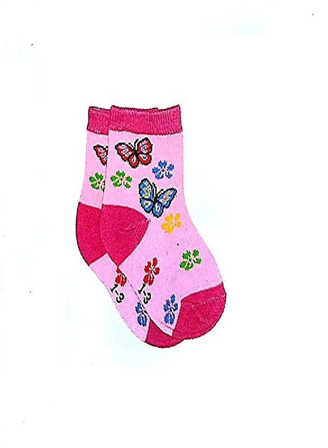 Krystle Unisex Cotton Socks For Kids (Pack Of 12) (1-2Years) - Image 3
