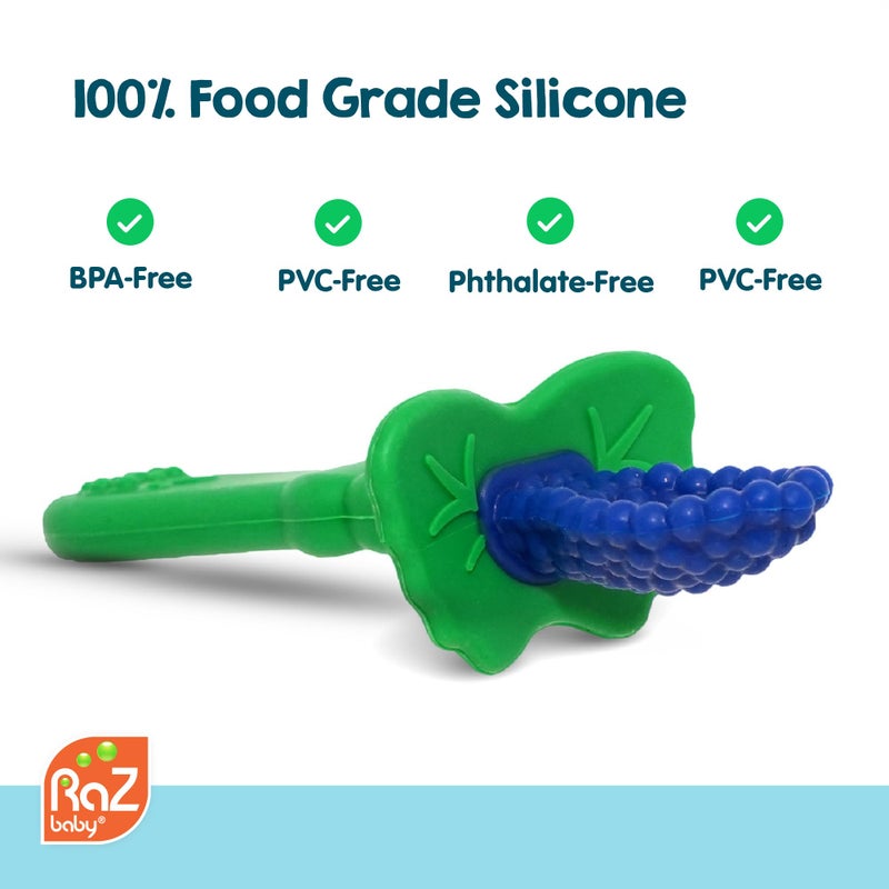 Razbaby RaZ-Berry Baby Spoon/Baby's First Spoon / 100% Silicone - Image 5