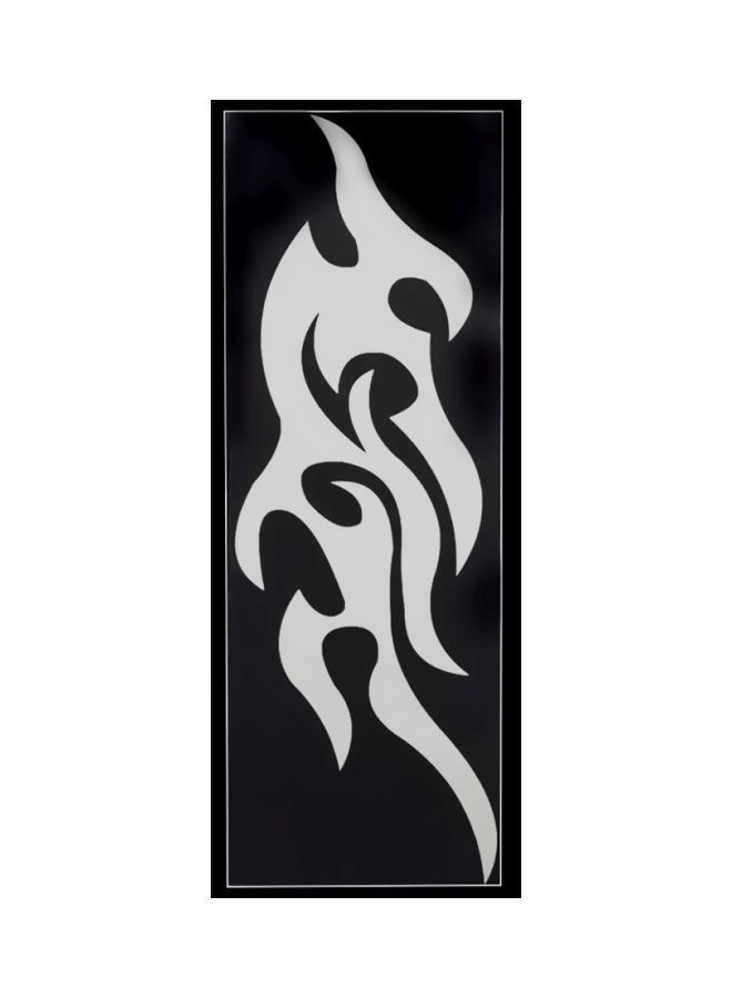 نيبمينينت ملصق لمصد السيارة على شكل ألسنة لهب من قطعتين - Image 4